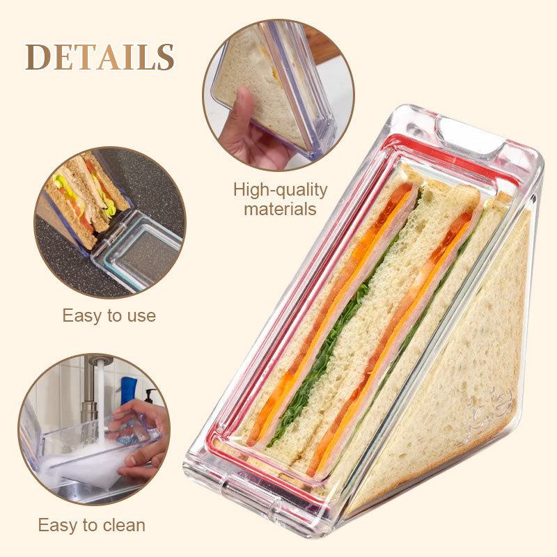 Dreieckiger Sandwich-Behälter